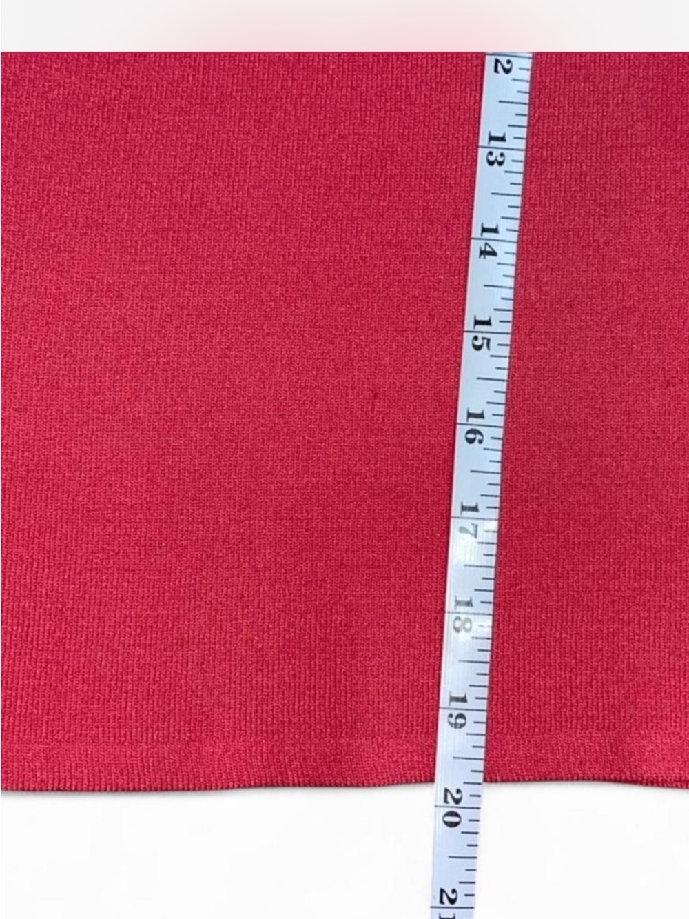Joseph A Coral Red Embellished Long-Sleeve Tee - Picture 6 of 6